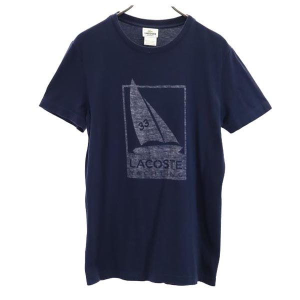 LACOSTE ラコステ 半袖 Tシャツ 3 ネイビー ヨット