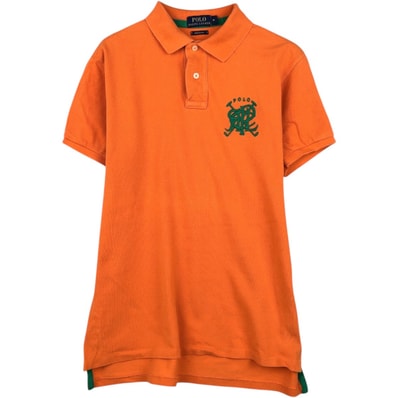 古着 ラルフローレン Ralph Lauren POLO RALPH LAUREN CUSTOM FIT 半袖 ポロシャツ メンズM相当/eaa657413