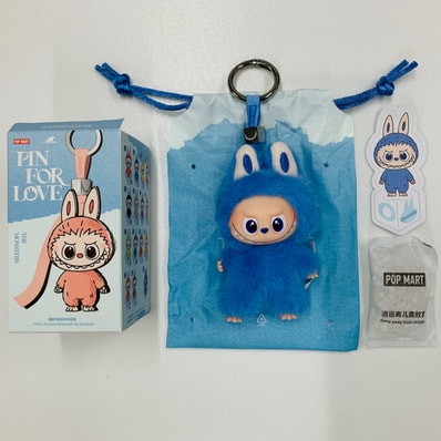 POP MART THE MONSTERS (LABUBU) Pin for Love Series-Vinyl Plush Pendant (N-Z) O