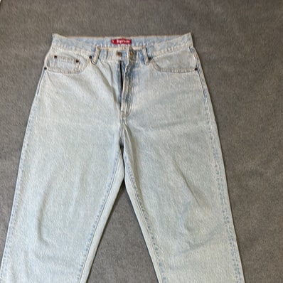 Supreme Baggy Jean "Light Washed Indigo" (25SS)