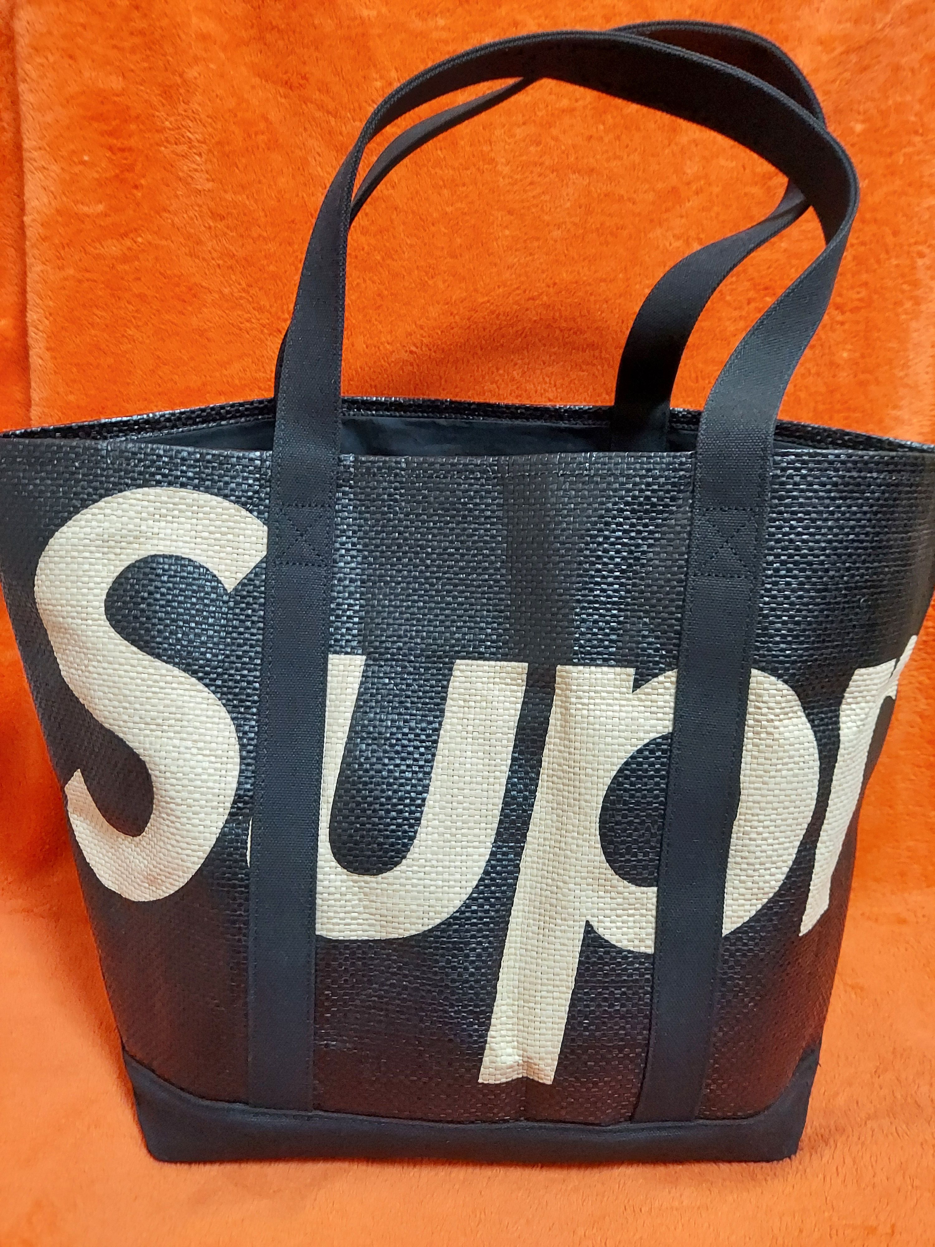 Supreme Raffia Tote 
