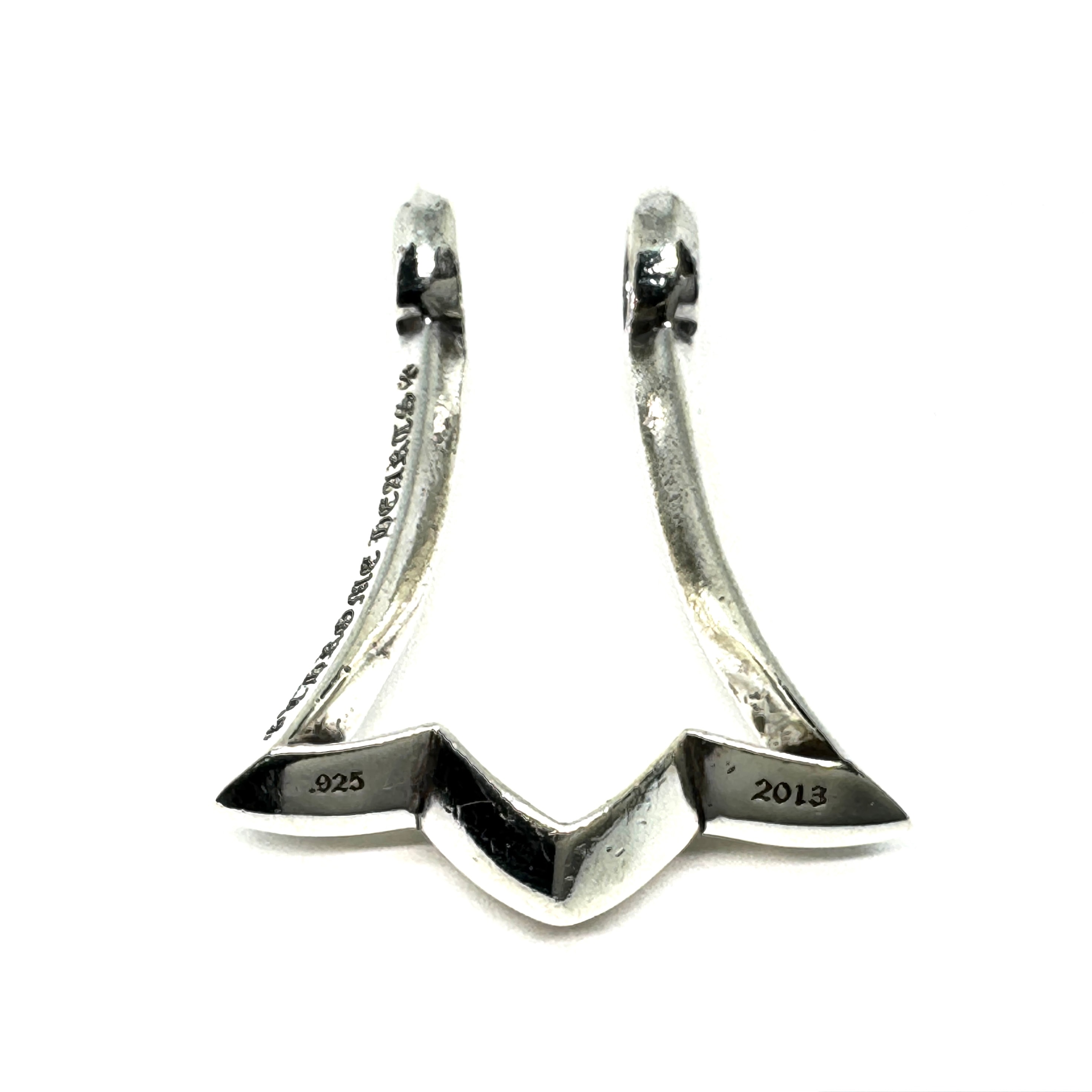 Chrome Hearts Ring Catch Pendant "Black"