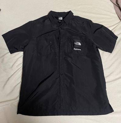 Supreme x The North Face Trekking S/S Shirt "Black"