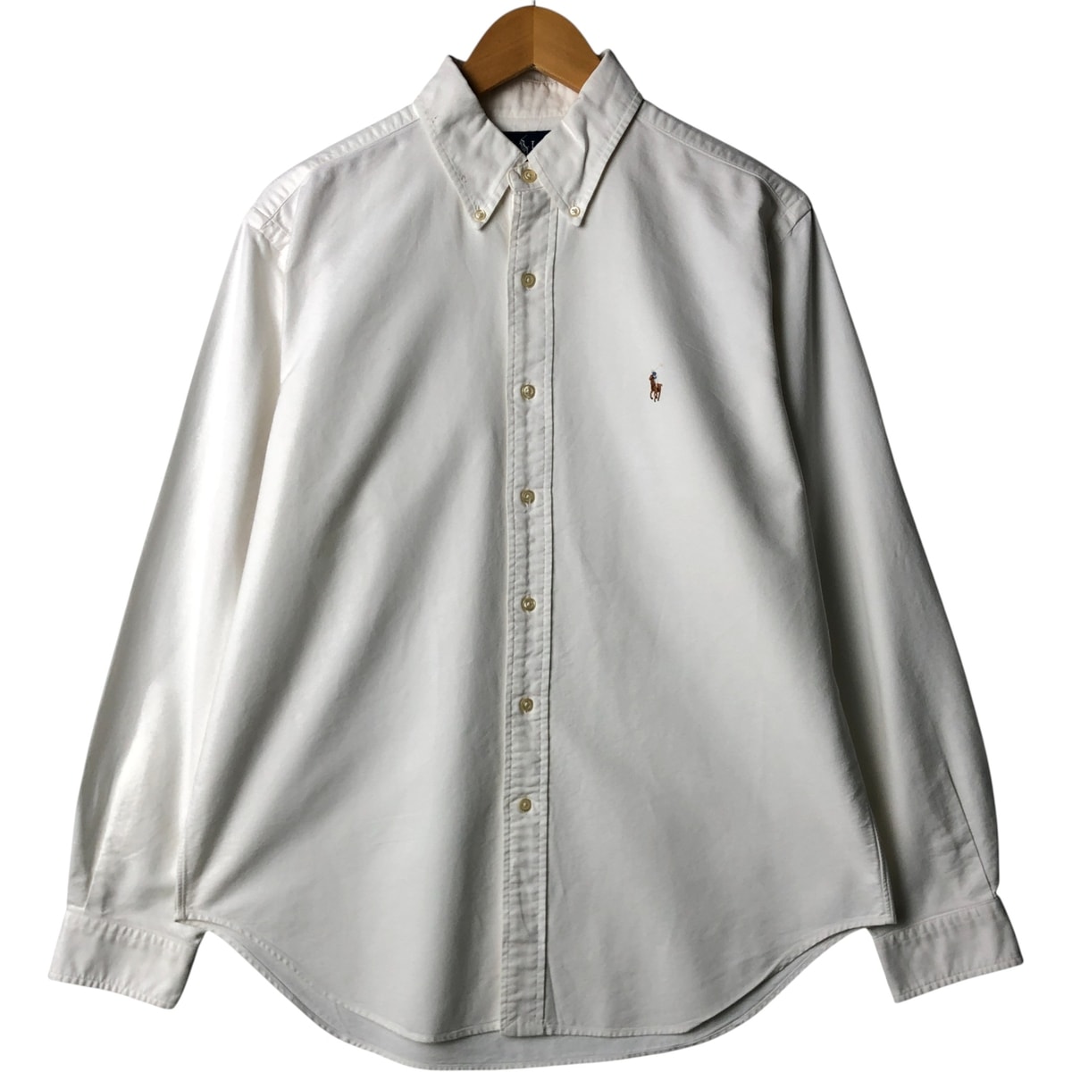 古着 ラルフローレン Ralph Lauren CLASSIC FIT 長袖 ボタンダウンシャツ メンズL相当/eaa589167