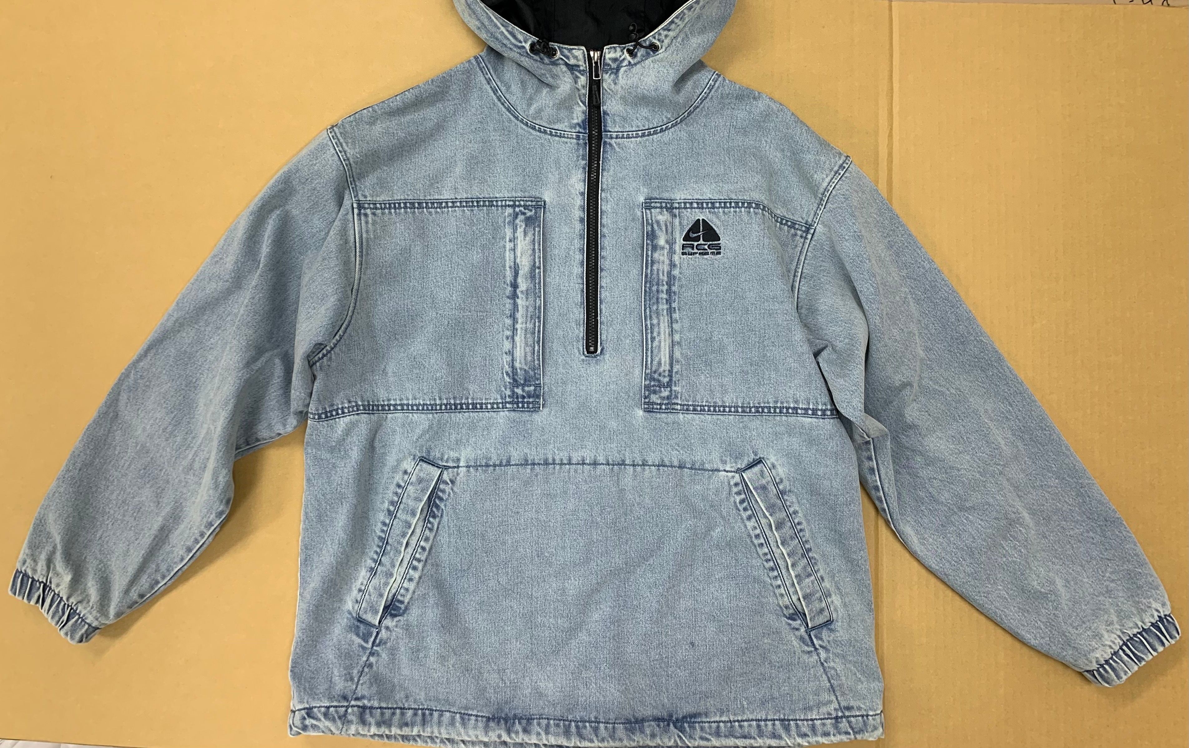 Supreme Nike ACG Denim Pullover "Washed Blue"