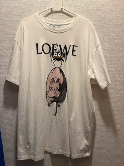 LOEWE x Spirited Away Bo Mouse Yu-bird T-shirt In Cotton "White/Multicolor"