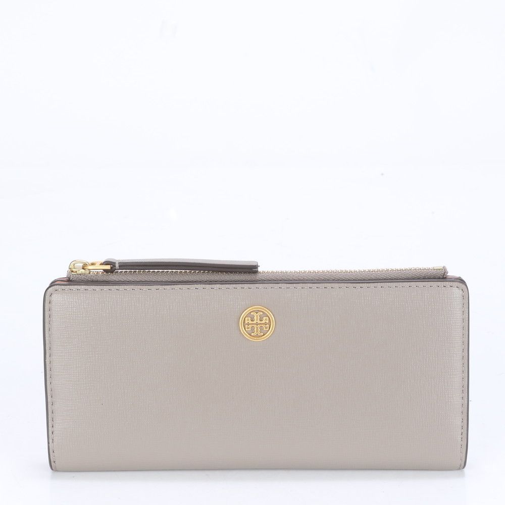 ■極美品 トリーバーチ ロビンソン ジップ スリム ウォレット長財布