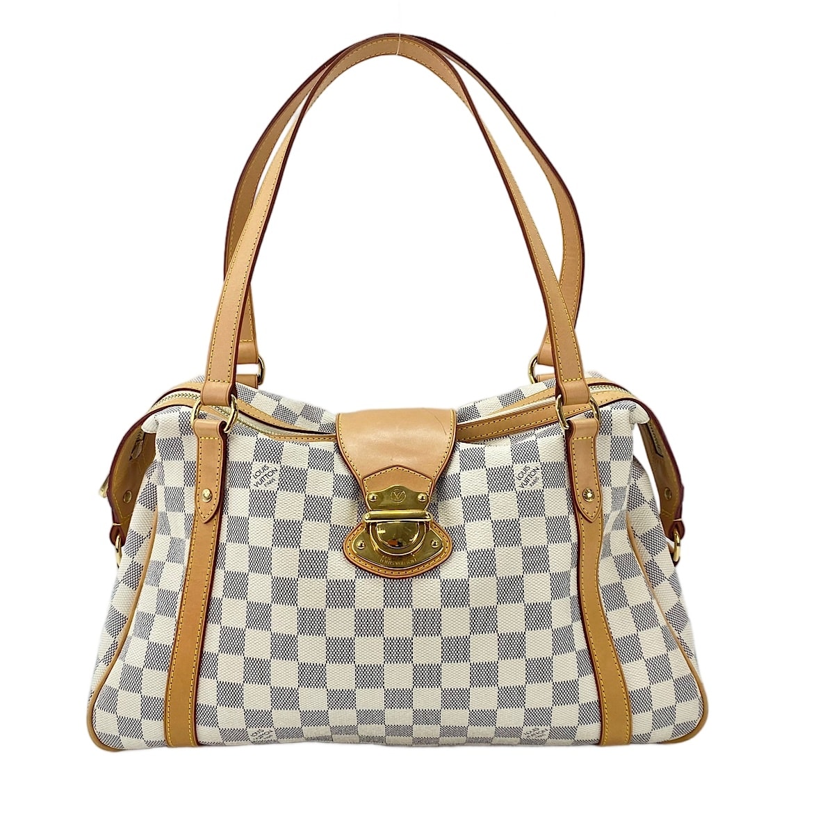 ヴィトン LV ダミエ・アズール ストレーザ PM ショルダーバッグ【中古】