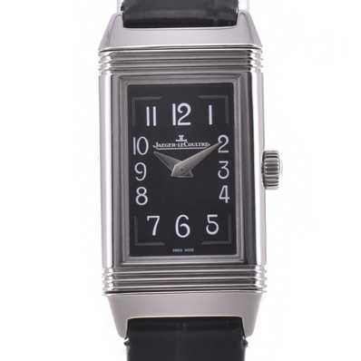 値下 ジャガー・ルクルト JAEGER-LECOULTRE 200.8.47/Q3258470 レベルソワン 復刻盤 クォーツ レディース 美品 K#142926