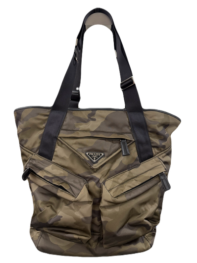 プラダ トートバック カモ柄