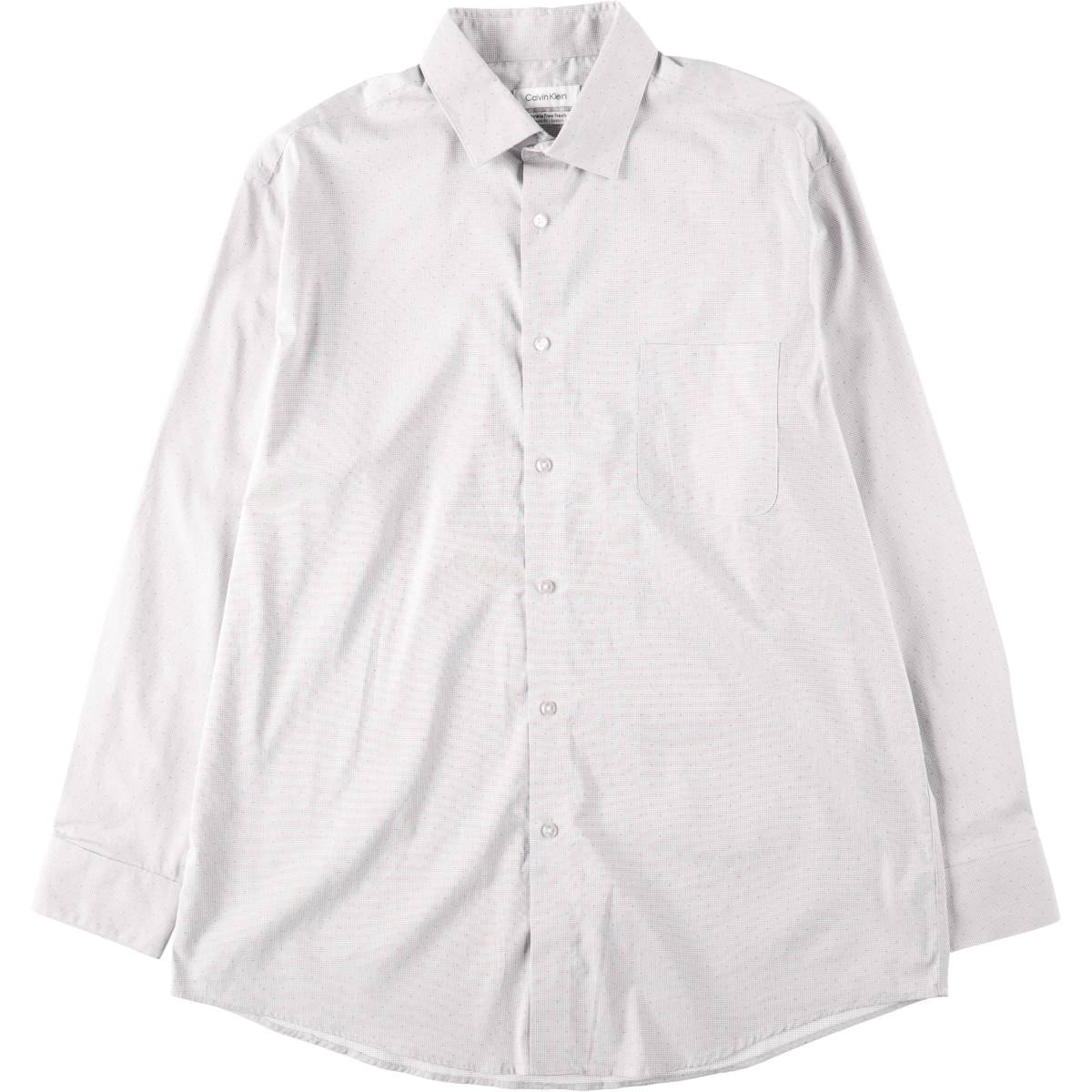 古着 00年代~ カルバンクライン Calvin klein 長袖 コットンチェックシャツ メンズL相当/eaa662847