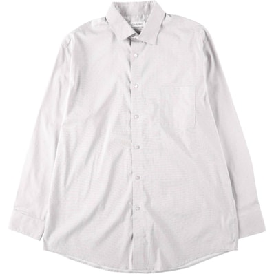 古着 00年代~ カルバンクライン Calvin klein 長袖 コットンチェックシャツ メンズL相当/eaa662847