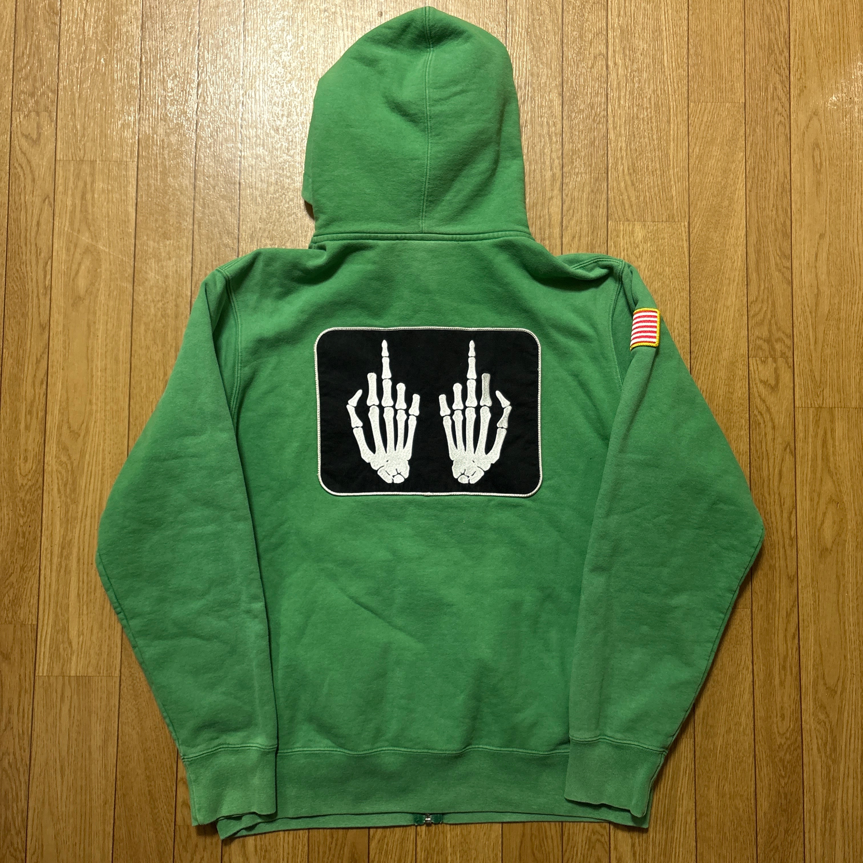 17AW Supreme hysteric glamor ZIP UP HOODIE