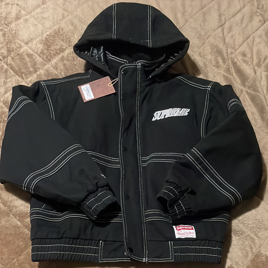 Supreme x Mitchell & Ness Twill Stadium Jacket 