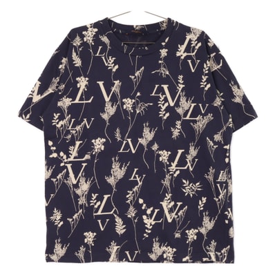 ルイヴィトン 【国内正規】RM202M UYM HJY04W LVリーフディスチャージ 半袖Tシャツ XL