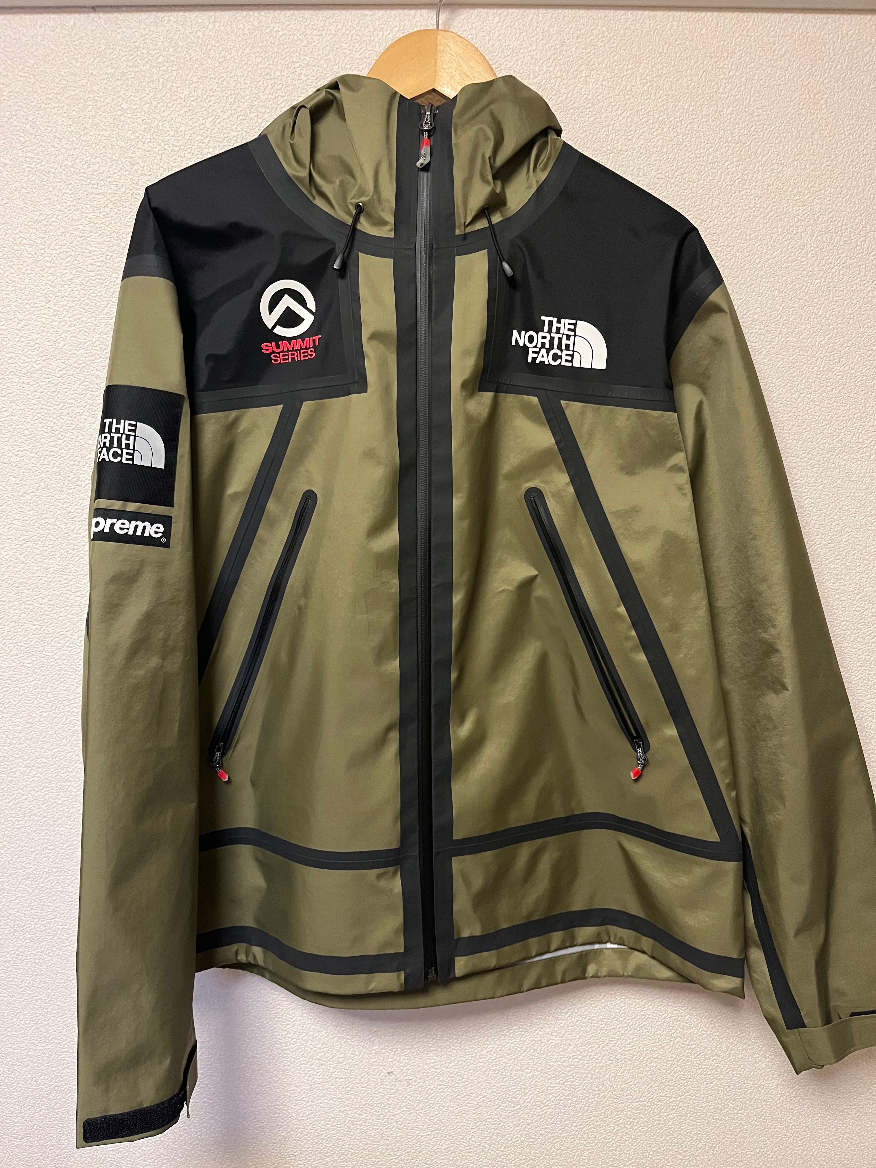Supreme x The North Face Summit Series Outer Tape Seam Shell Jacket "Olive"