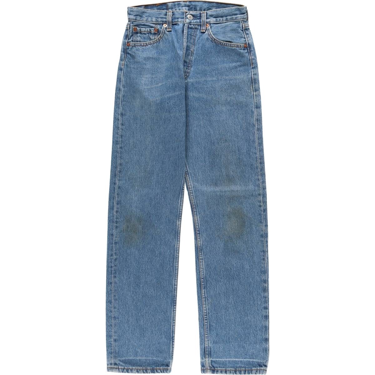古着 リーバイス Levi's 501 ユーロモデル ストレートデニムパンツ レディースM(w26)相当/eaa655290