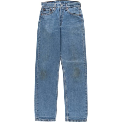 古着 リーバイス Levi's 501 ユーロモデル ストレートデニムパンツ レディースM(w26)相当/eaa655290