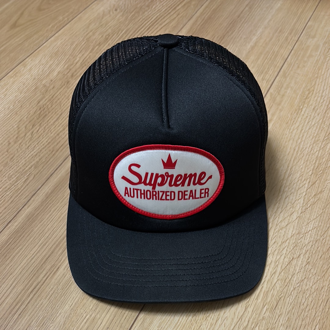 Supreme Authorized Mesh Back 5-Panel "Black" (24FW)