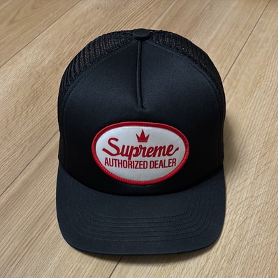 Supreme Authorized Mesh Back 5-Panel "Black" (24FW)
