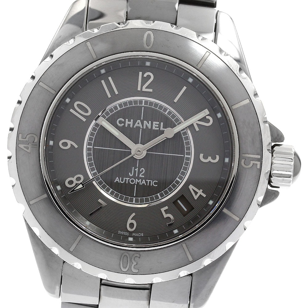 シャネル J12 クロマティック 38MM H2979 メンズ 【中古】