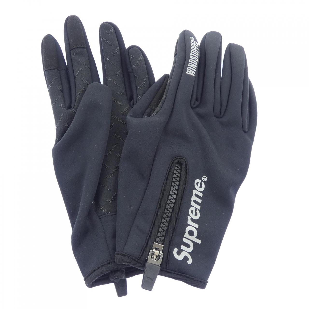 シュプリーム SUPREME WINDSTOPPER Zip Glove GLOVE