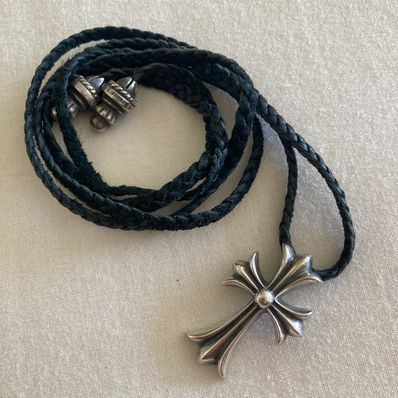 Chrome Hearts Small CH Cross Pendant "Silver"