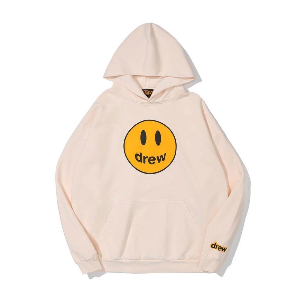 drew house mascot deconstructed hoodie "Off White"