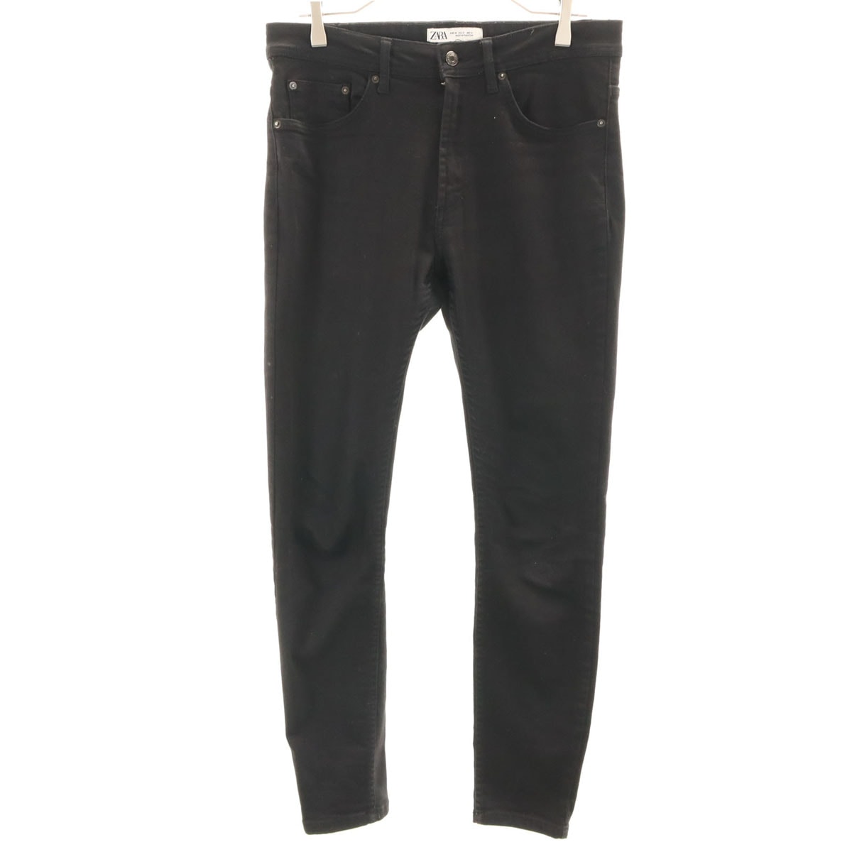 ZARA ザラ スリムパンツ W31 ブラック