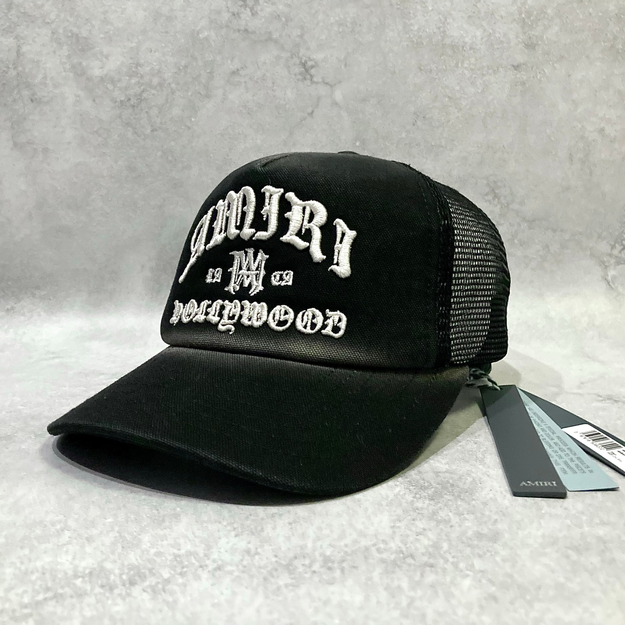 AMIRI Amiri Hollywood Trucker Cap "Black"