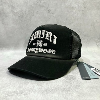 AMIRI Amiri Hollywood Trucker Cap "Black"