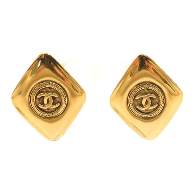 シャネル CHANEL イヤリング ココマーク メタル ゴールド レディース【中古】 e62033k