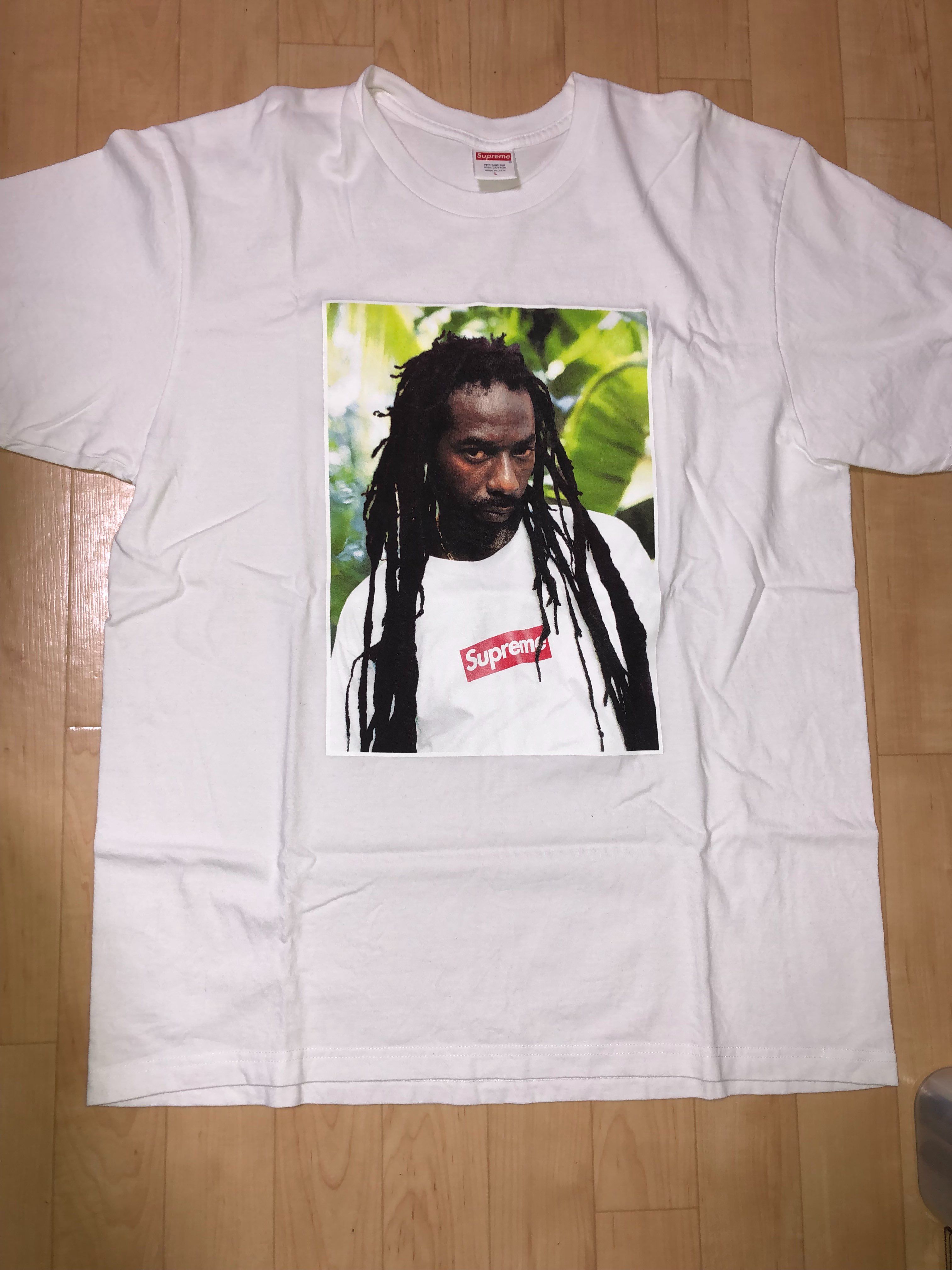 Supreme Buju Banton Tee "White"