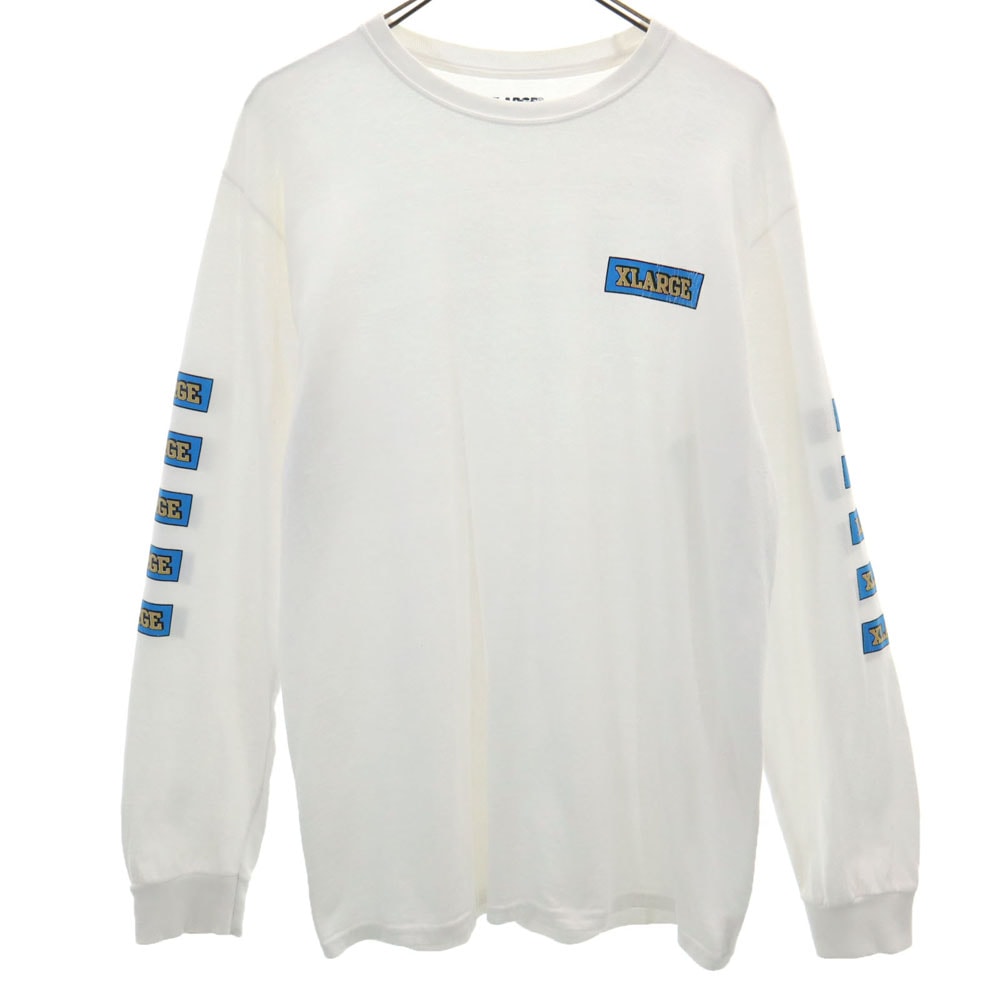 XLARGE エクストララージ 長袖 Tシャツ M 白 ロンT