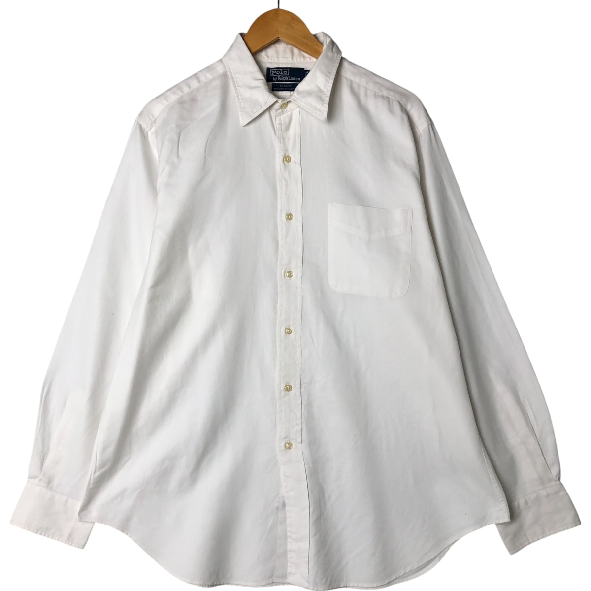 古着 ラルフローレン Ralph Lauren ANDREW 長袖 ボタンダウンシャツ メンズL相当/eaa560281