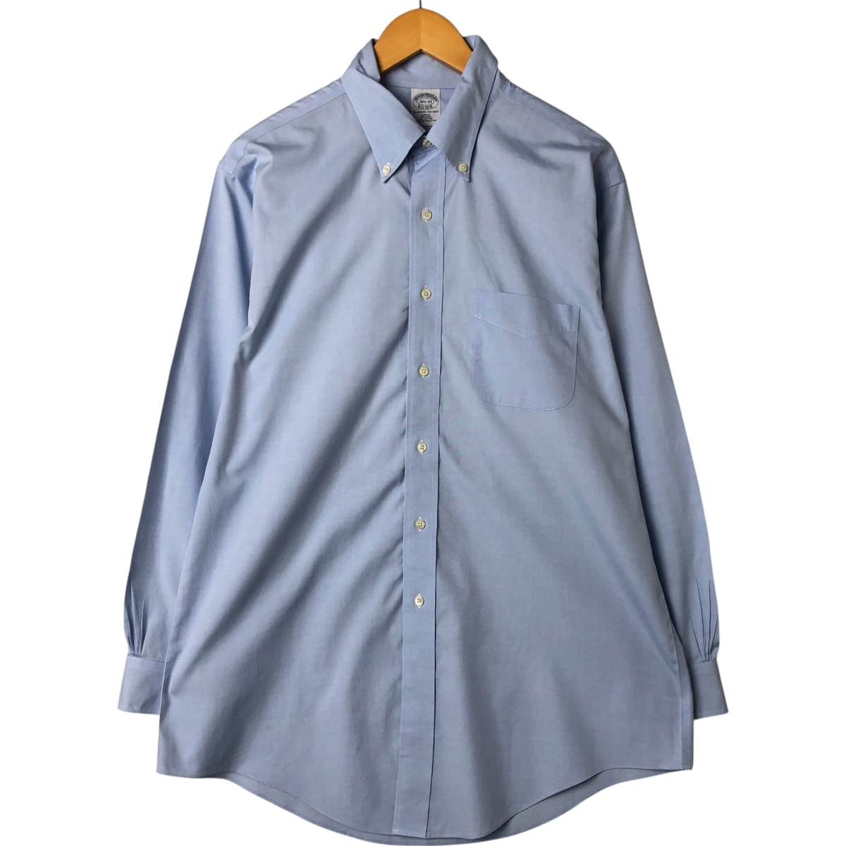 古着 ブルックスブラザーズ Brooks Brothers Est.1818 MADISON 長袖 ボタンダウンシャツ メンズL相当/eaa551898