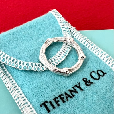 TIFFANY&Co. ティファニー バンブー リング シルバー925 リング・指輪 11号 シルバー
48167