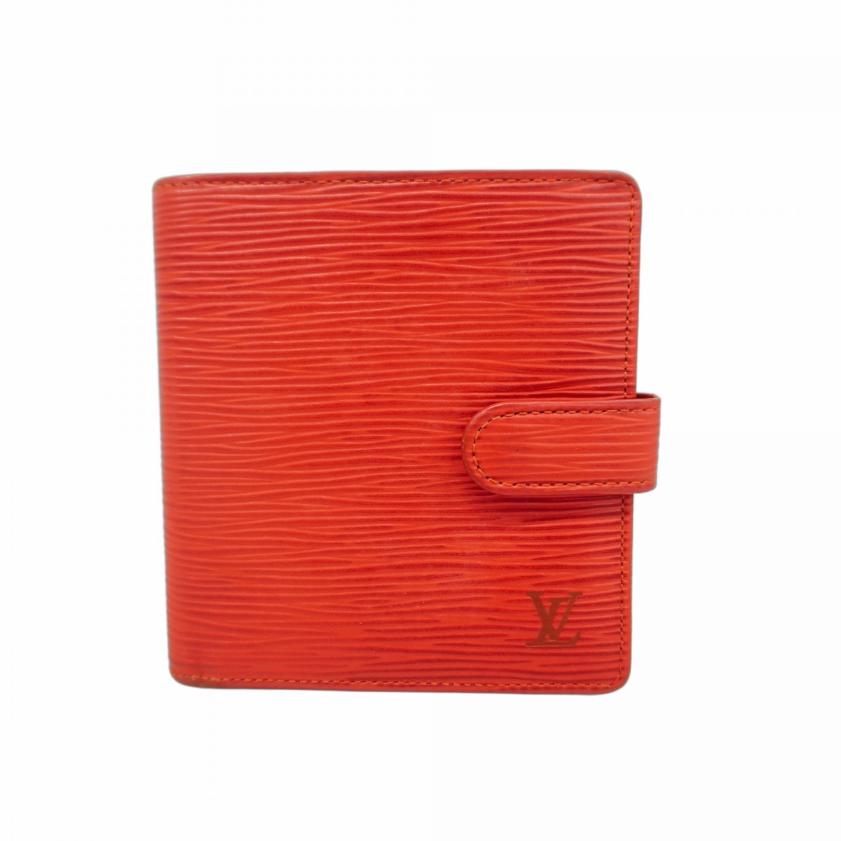 ★SALE【6ce6307-k】ルイヴィトン 財布 エピ ポルトビエコンパクト M6355E カスティリアンレッド【中古】レディース