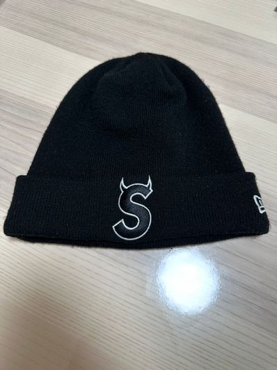 Supreme New Era S Logo Beanie "Black" (22FW)