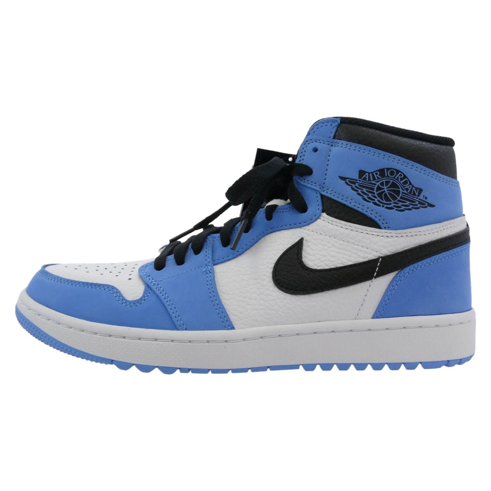 NIKE ナイキ スニーカー Air Jordan 1 High Golf University Blue エアジョーダン1 ハイ ゴルフ ユニバーシティブルー スニーカー ブルー系 29cm【新古品】【未使用】【中古】