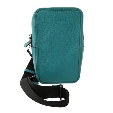 COACH コーチ バッグ CP207 レザー サリバン パック ライトブルー系【中古】