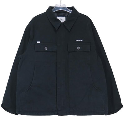 Wtaps Mich / Jacket / Cotton. Sailcloth. Wtvua "Black"