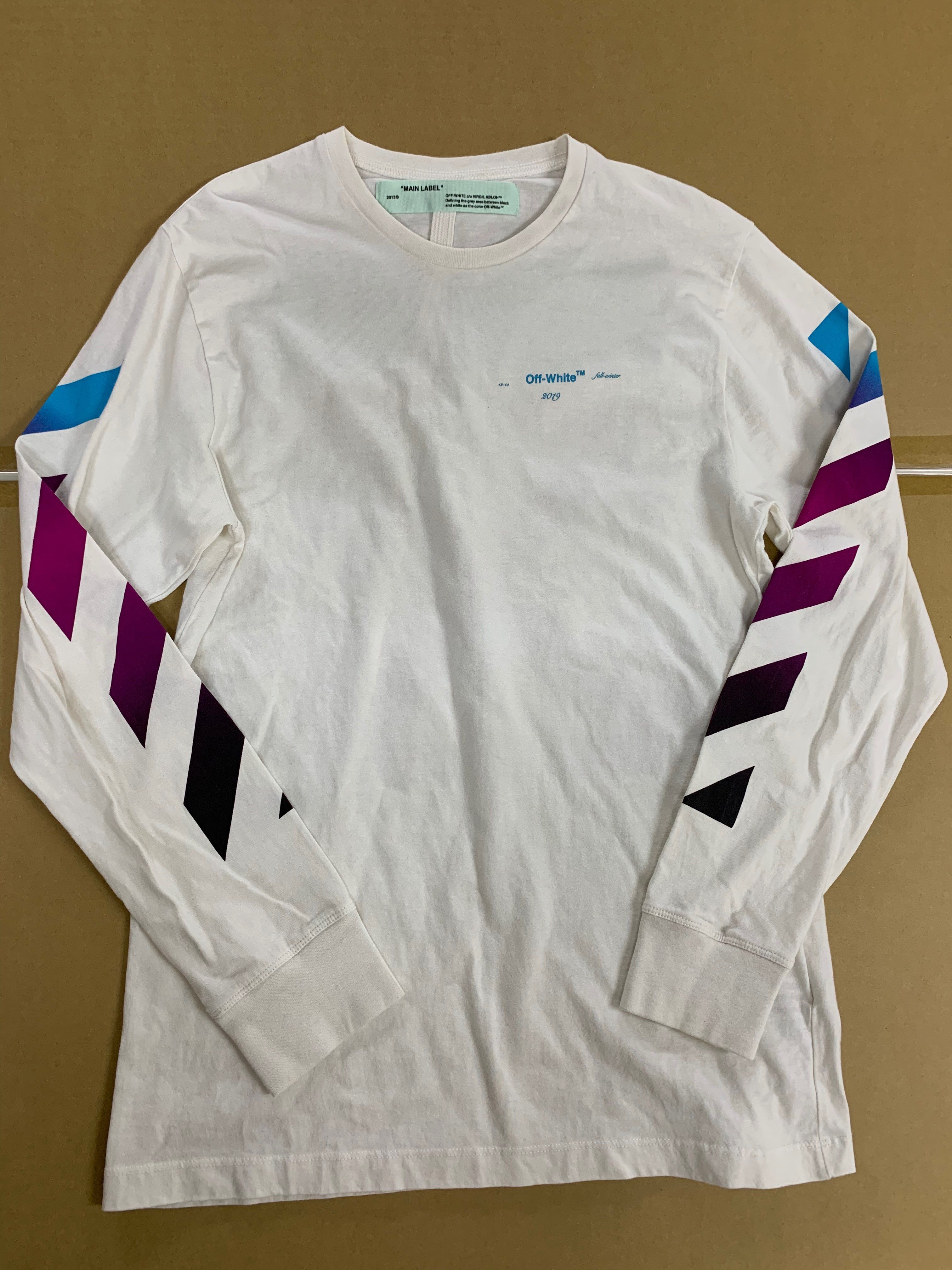 off-white LS オフホワイト ロンt