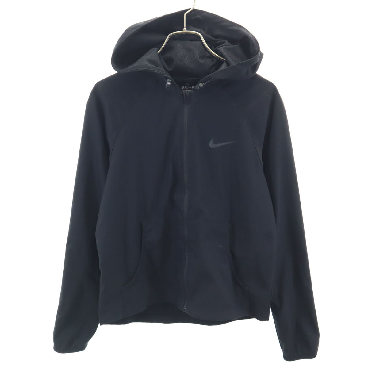 NIKE ナイキ ウインドブレーカー S ブラック DRI-FIT 裏メッシュ