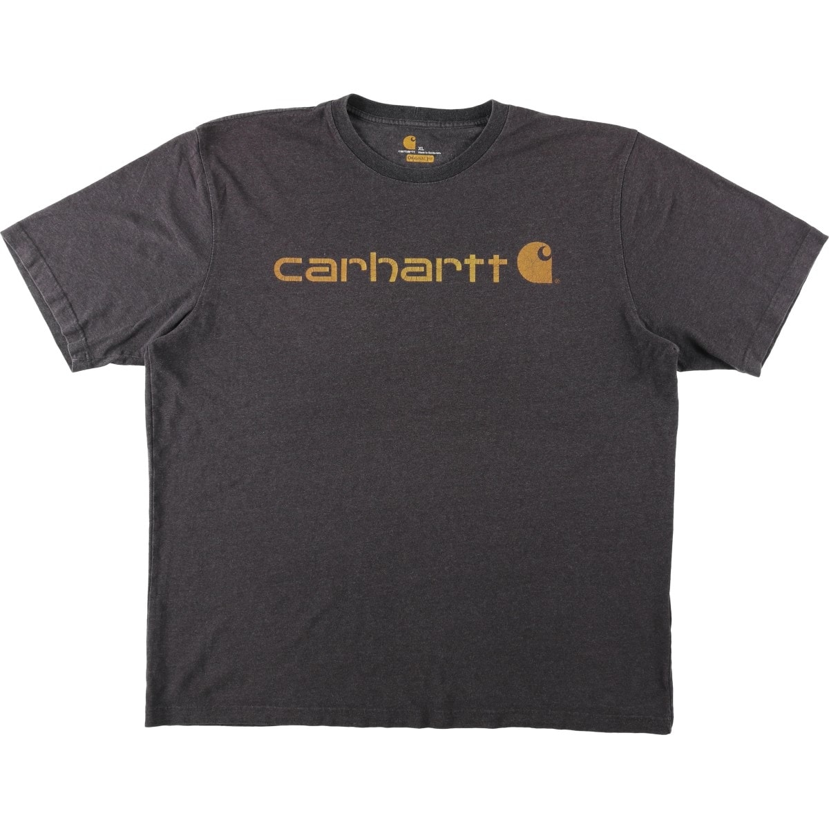 古着 カーハート Carhartt 半袖 ロゴTシャツ メンズXL相当/eaa622000