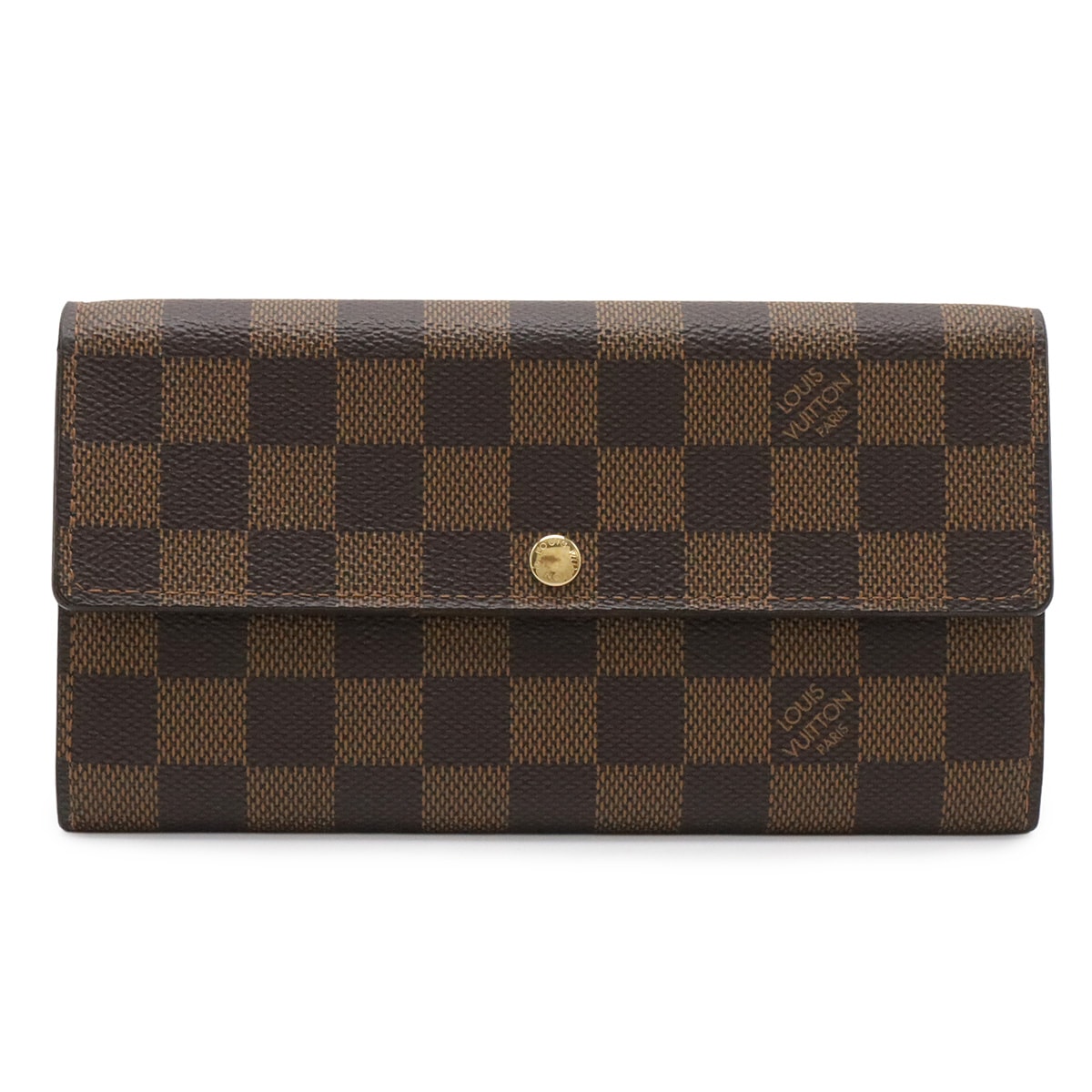 ルイ・ヴィトンポルトフォイユ・サラ ダミエ N61734 長財布 レディース