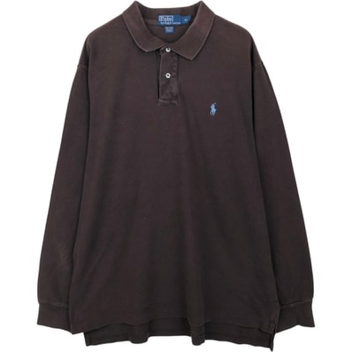 古着 ラルフローレン Ralph Lauren POLO by Ralph Lauren 長袖 ポロシャツ メンズXL相当/eaa643238