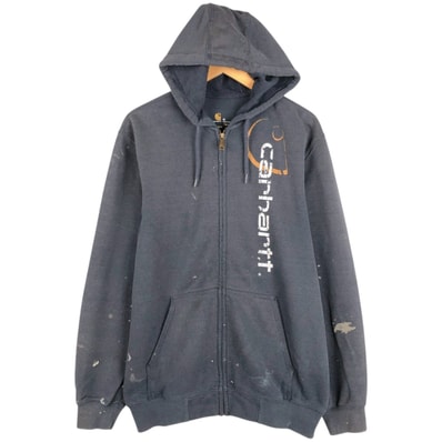 古着 カーハート Carhartt スウェットフルジップパーカー メンズM相当/eaa676039