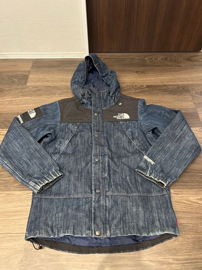Supreme The North Face Denim Dot Shot Jacket "Denim"