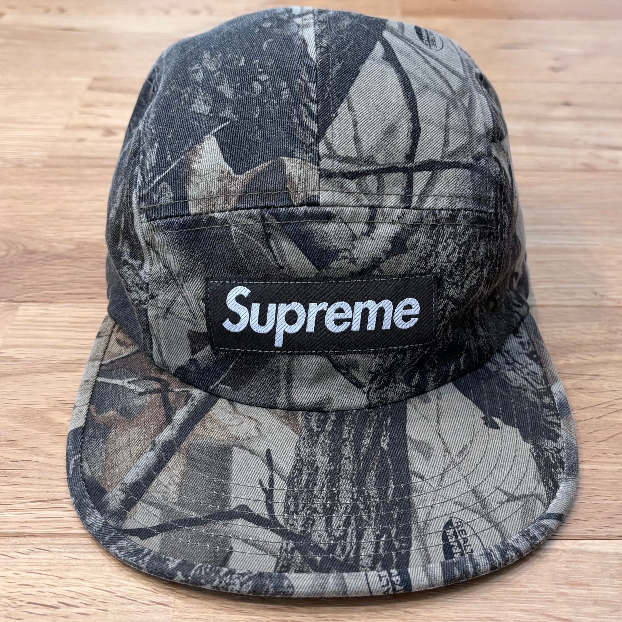 Supreme Washed Chino Twill Camp Cap "Realtree Hardwoods"